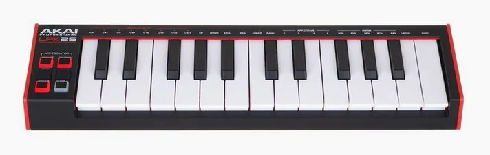 AKAI Professional LPK25 MKII, vooraanzicht, foto 2