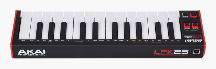 AKAI Professional LPK25 MKII, klavier, foto 4