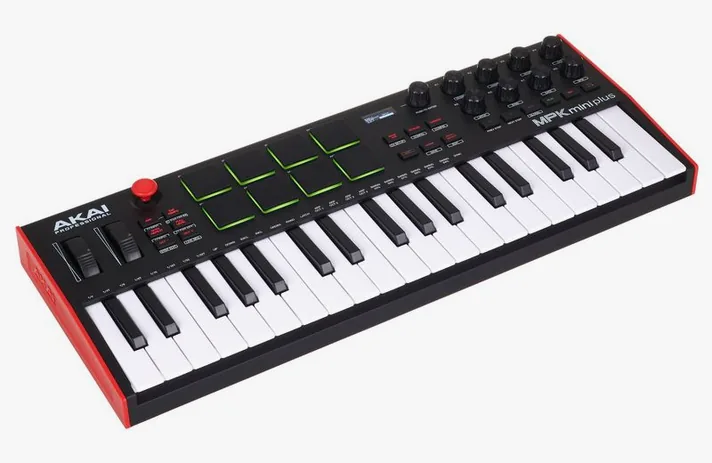 AKAI Professional MPK mini Plus, pads en regelaars, foto 3