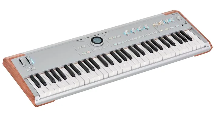 Arturia AstroLab 61 Silver, zijaanzicht, foto 3