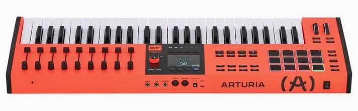 Arturia KeyLab 49 mk3 Ultra, pads en regelaars, foto 4