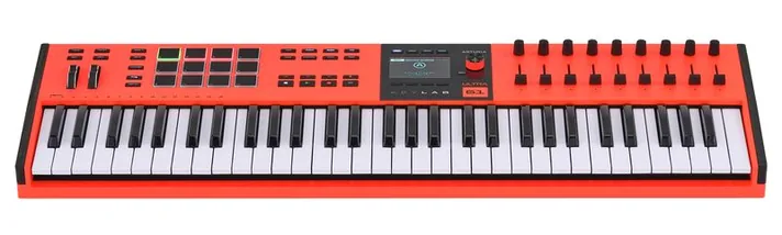 Arturia KeyLab 61 mk3 Ultra, pads en regelaars, foto 2