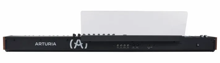 Arturia KeyLab 88 mk3 Black, schuin van boven, foto 4