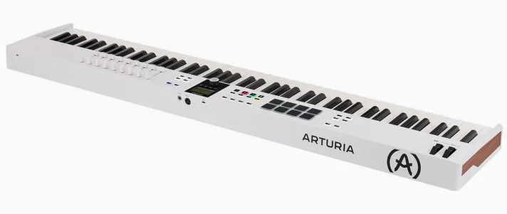 Arturia KeyLab Essential 88 mk3 White, pads en regelaars, foto 4