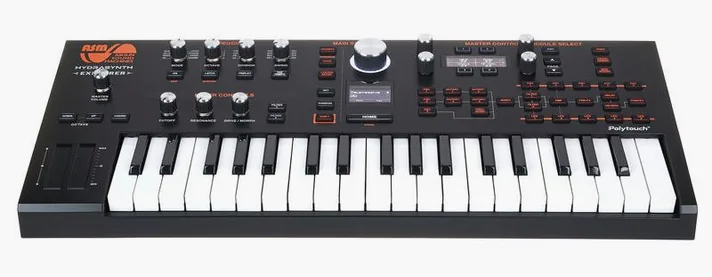 ASM Hydrasynth Explorer, zijaanzicht, foto 2