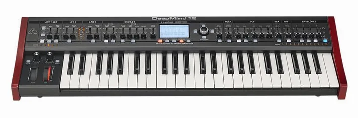Behringer DeepMind 12, klavier, foto 2