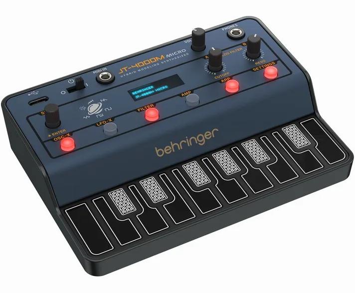 Behringer JT-4000M Micro, regelaars en knoppen, foto 3