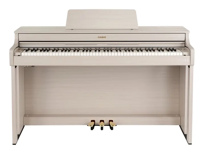 Casio AP-300 GB, achterzijde met aansluitingen, foto 2