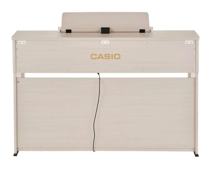 Casio AP-750 GB, achterzijde met aansluitingen, foto 4