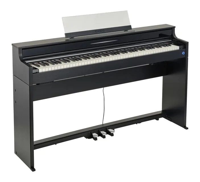 Casio AP-S450BK, schuin van boven, foto 3