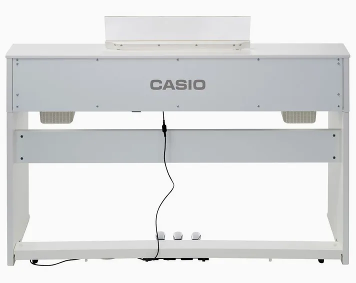 Casio AP-S450WE, schuin van boven, foto 4