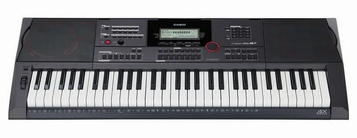Casio CT-X5000, display en bedieningspaneel, foto 2