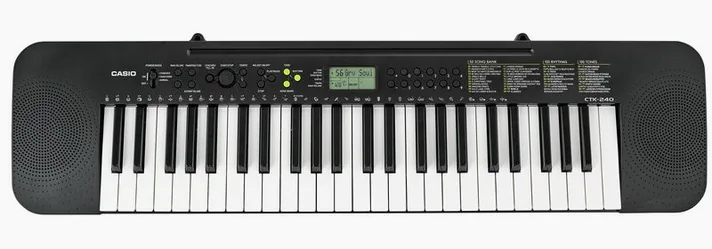 Casio CTK-240, klavier, foto 3