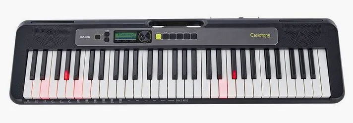 Casio LK-S250, vooraanzicht, foto 3