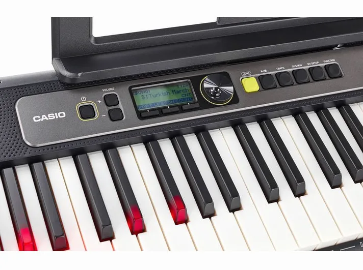 Casio LK-S250, schuin van boven, foto 4