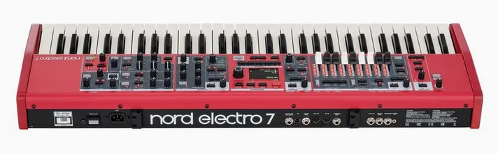Clavia Nord Electro 7 61, bedieningspaneel, foto 4