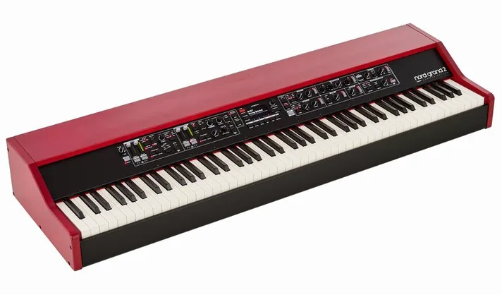 Clavia Nord Grand 2, achterzijde met aansluitingen, foto 3