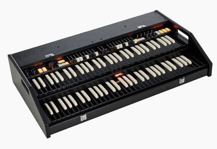 Crumar Mojo Suitcase Limited Black, drawbars en regelaars, foto 3