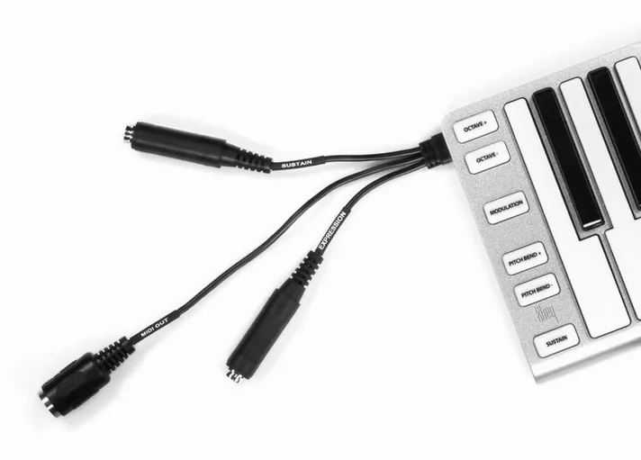 ESI Xkey 37, pads en regelaars, foto 3
