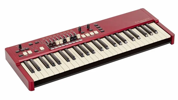 Hammond M-solo Burgundy, klavier, foto 3