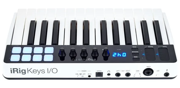 IK Multimedia iRig Keys I/O 25, schuin van boven, foto 4