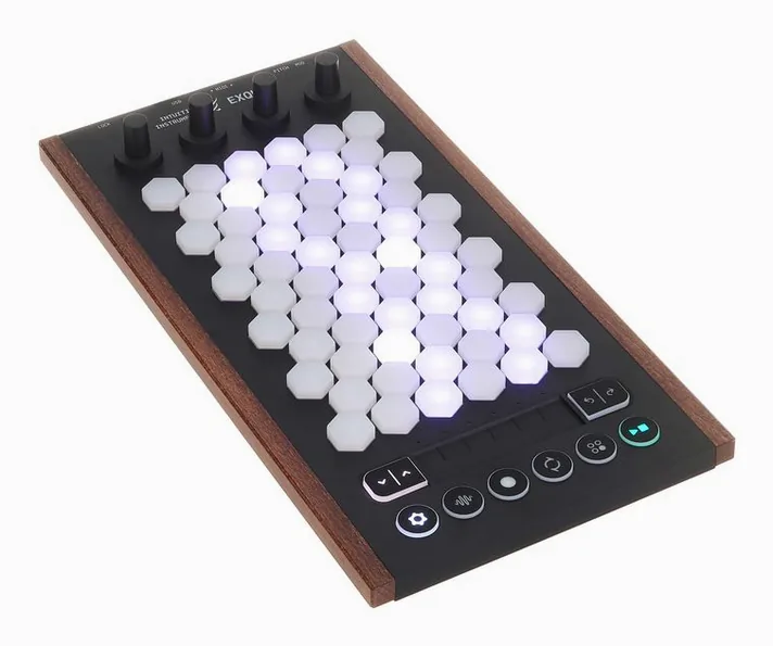 Intuitive Instruments Exquis Deluxe Dark Wood, vooraanzicht, foto 3