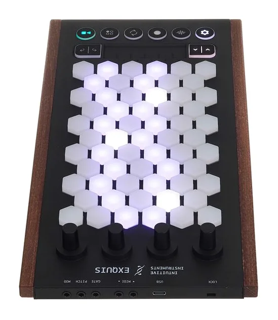 Intuitive Instruments Exquis Deluxe Dark Wood, vooraanzicht, foto 4