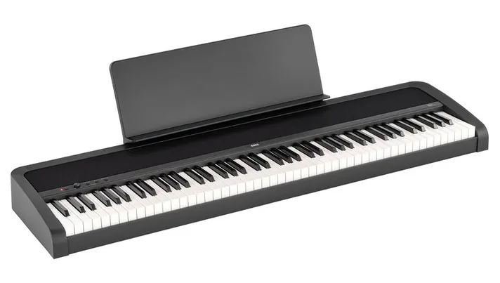 Korg B2+ Black, achterzijde met aansluitingen, foto 2