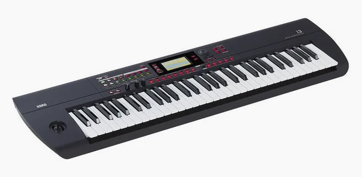 Korg i3 Black, schuin van boven, foto 2