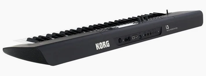 Korg i3 Black, zijaanzicht, foto 4