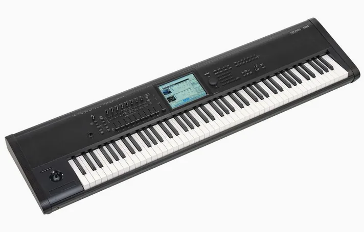 Korg Kronos 88, regelaars en knoppen, foto 3