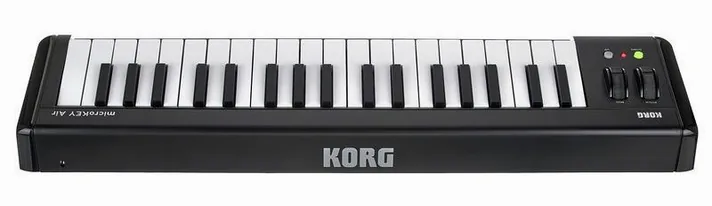 Korg microKEY Air 37, achterzijde met aansluitingen, foto 4