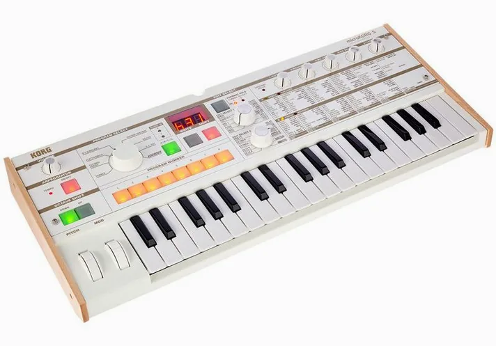 Korg microKORG S, zijaanzicht, foto 4
