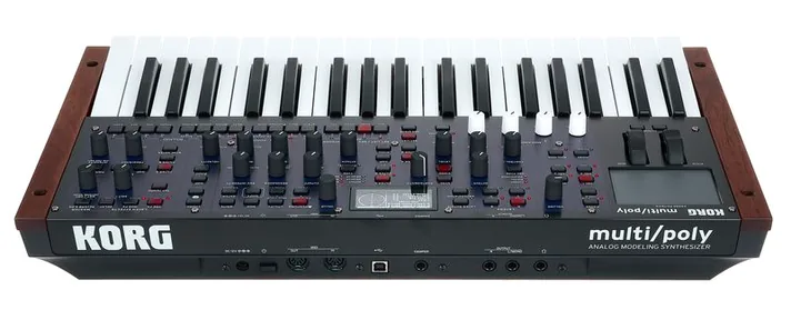 Korg multi/poly, vooraanzicht, foto 4