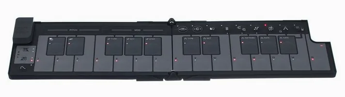 Korg nanoKEY Fold Black, pads en regelaars, foto 2