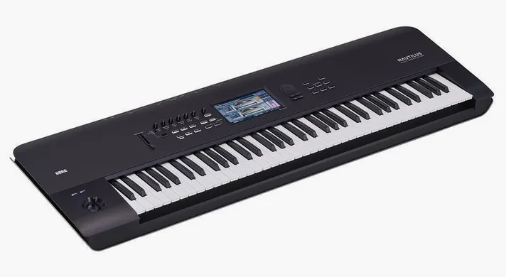 Korg Nautilus 73, regelaars en knoppen, foto 3