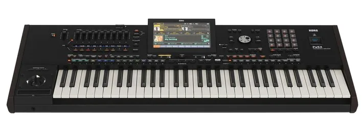 Korg PA-5X 61 International, achterzijde met aansluitingen, foto 2