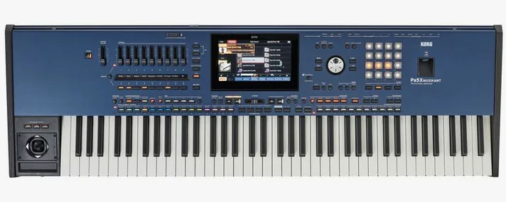 Korg PA-5X 76 Musikant, achterzijde met aansluitingen, foto 4