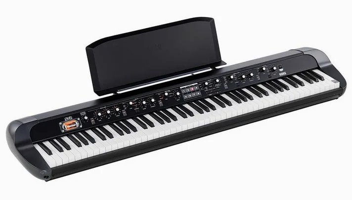 Korg SV-2 88, klavier en regelaars, foto 2
