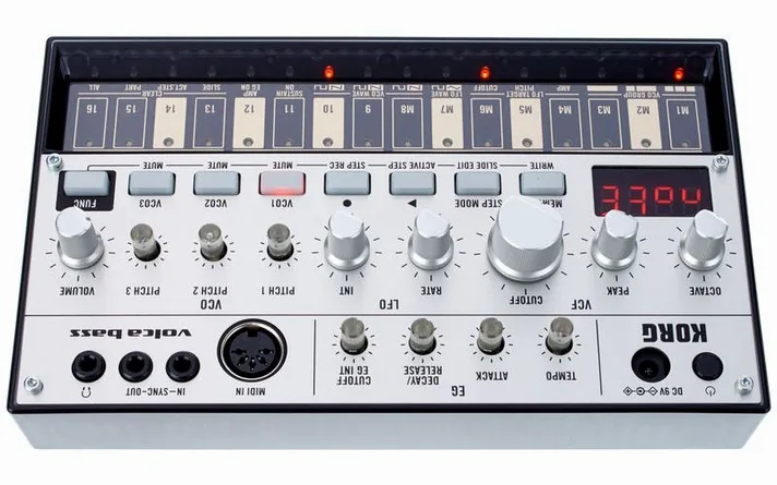 Korg Volca Bass, vooraanzicht, foto 4