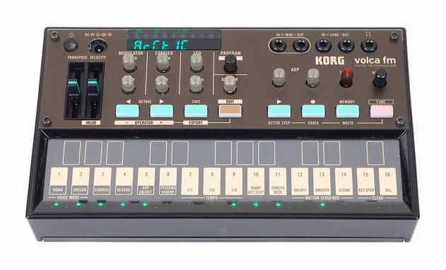Korg Volca FM2, zijaanzicht, foto 2