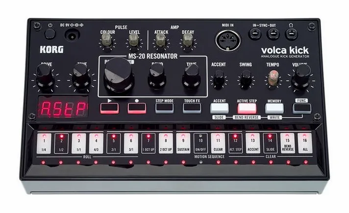 Korg Volca Kick, zijaanzicht, foto 2