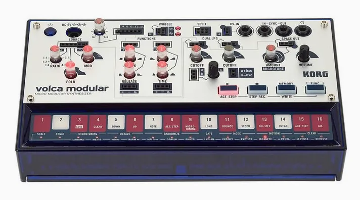 Korg Volca Modular, regelaars en knoppen, foto 2