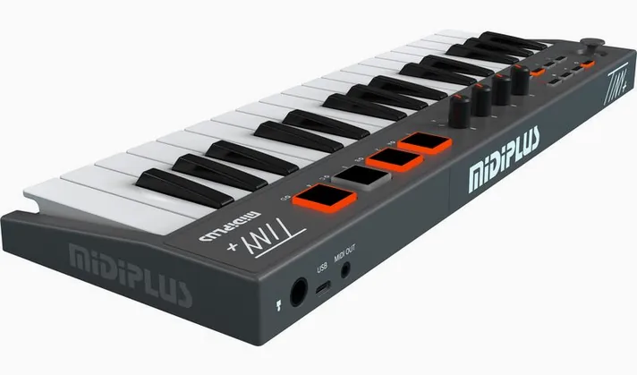 Midiplus Tiny+, zijaanzicht, foto 3