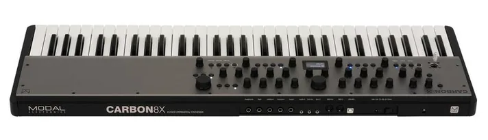 Modal Carbon8X, achterzijde met aansluitingen, foto 4