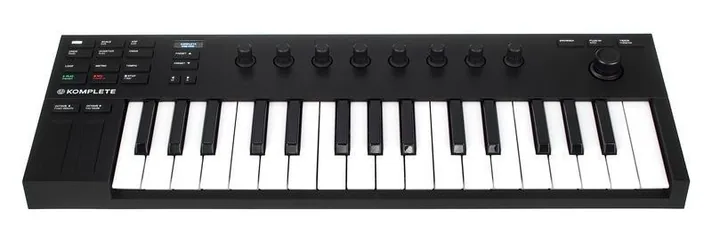 Native Instruments Komplete Kontrol M32, zijaanzicht, foto 3