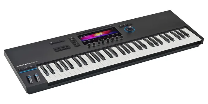Native Instruments Kontrol S61 MK3, zijaanzicht, foto 3