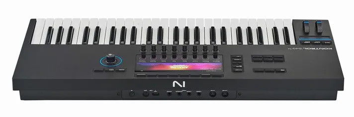 Native Instruments Kontrol S49 MK3 Kompl. 26 Ult., schuin van boven, foto 4