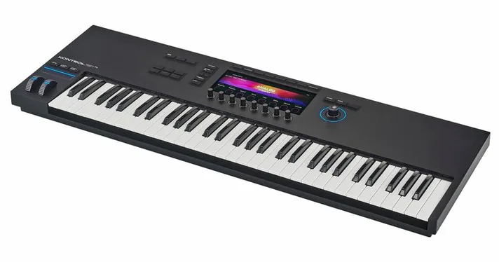Native Instruments Kontrol S61 MK3 Kompl. 26 Ult., zijaanzicht, foto 2