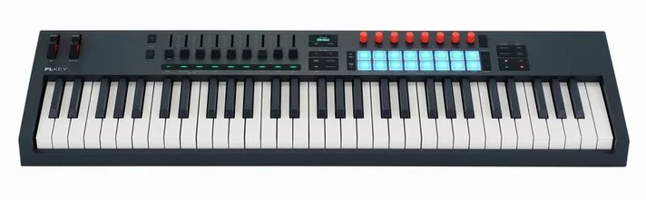 Novation FLkey 2 61, achterzijde met aansluitingen, foto 2